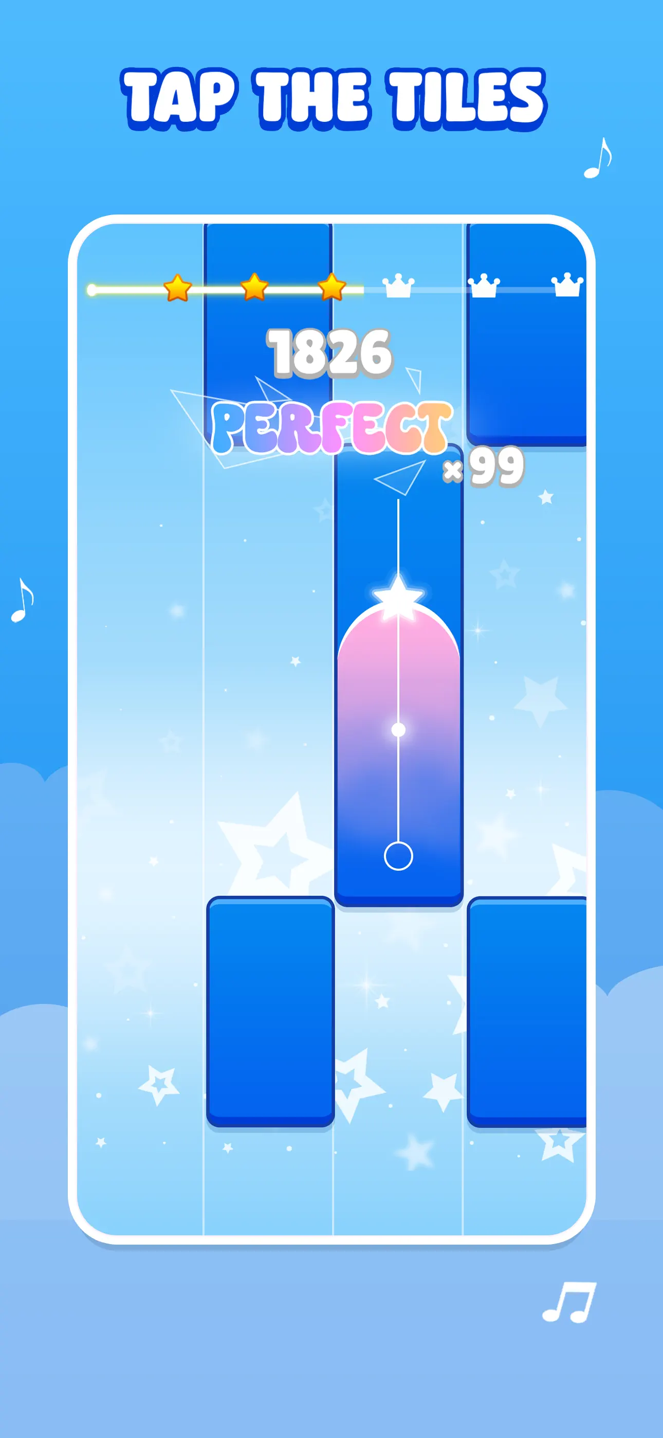 Dream Tiles Saga: Music Game screenshot 1
