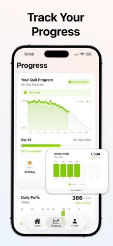 PuffCut – Reduce & Quit Vaping Screenshot 2 of 6