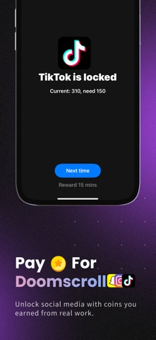Lock In & Screen Time - OKRise iPhone screenshot