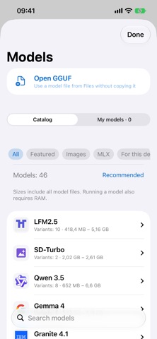 LLM Studio Go screenshot 1