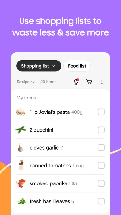 Samsung Food: Meal Planner Screenshot