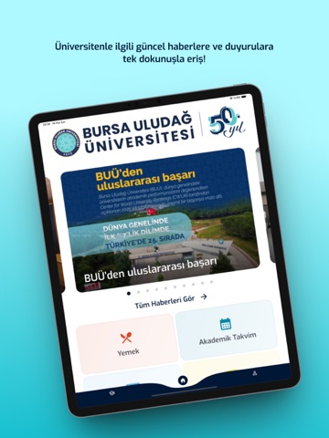 Bursa Uludağ Üniversitesi iPad screenshot 1