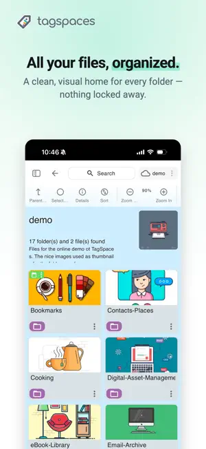 TagSpaces screenshot 2
