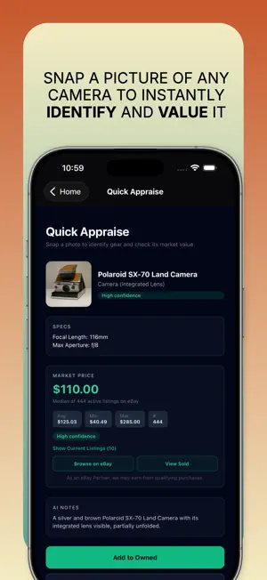 Camdex: Camera Identifier screenshot 2