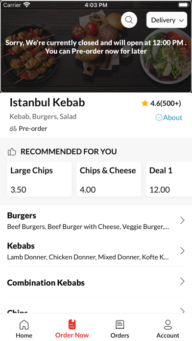 Istanbul Kebab., Screenshot