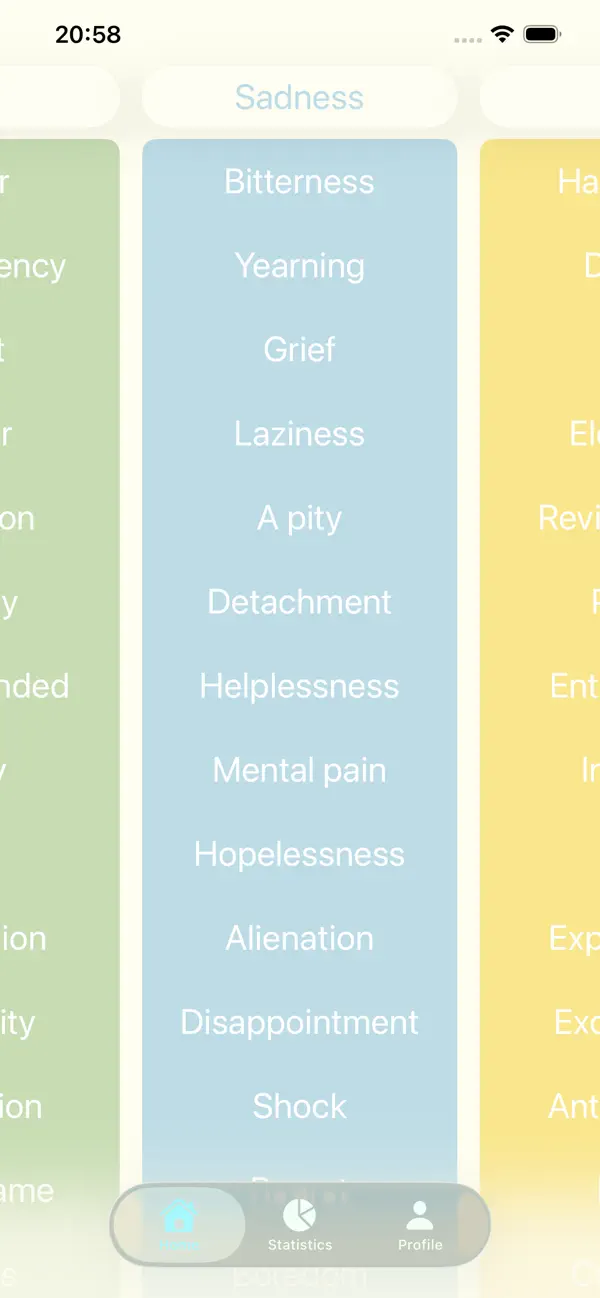 Screenshot #1 pour Feelings Notes