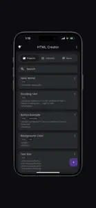 HTML Creator(Pro) screenshot #1 for iPhone