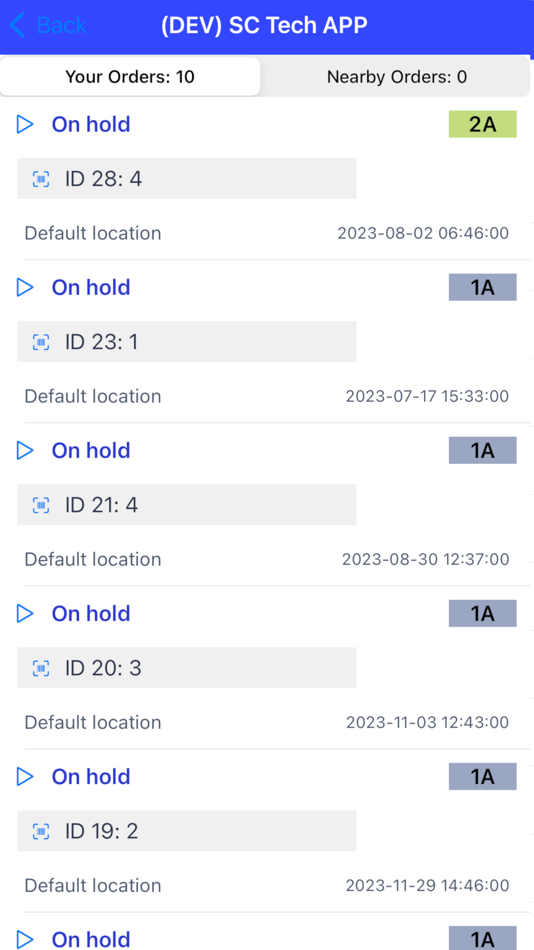 #3. Sc Tech App (iOS) Ved: SC Tech