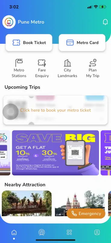 Pune Metro (Official App) screenshot 2 of 10