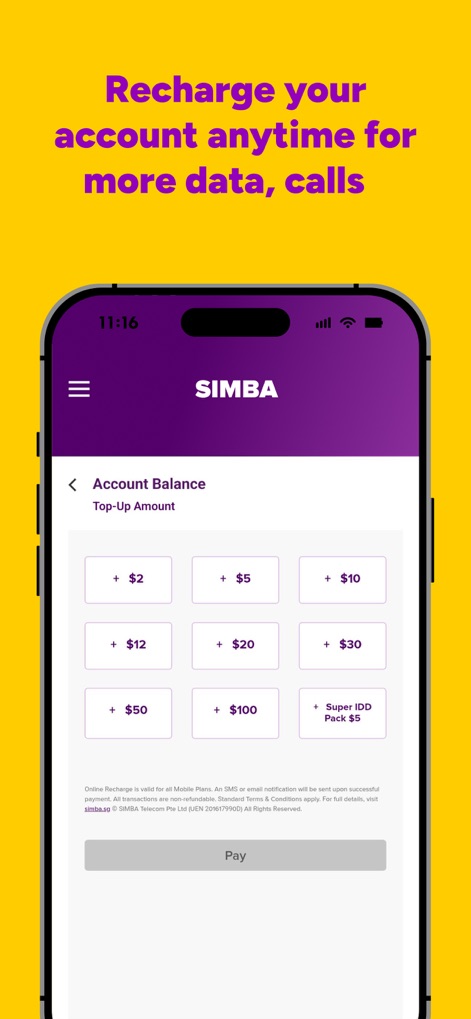 My SIMBA - Utilities App | MWM