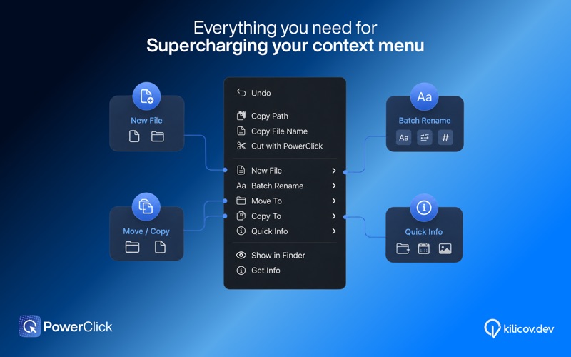 PowerClick: 右键实用工具箱 screenshot
