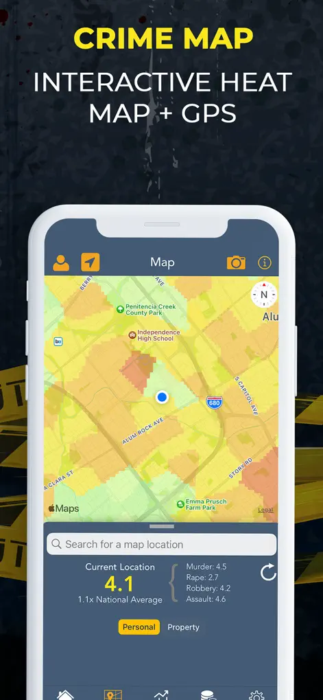 Crime and Place: Map & Alert - Navigation App | MWM