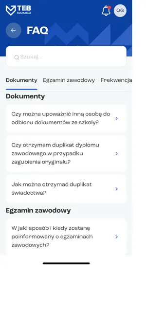 Mój TEB iPhone screenshot 3