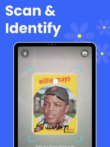 Sports Card Scanner: Value iPad screenshot