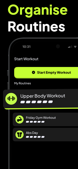 WorkoutStack: Workout Tracker Screenshot 7 of 8