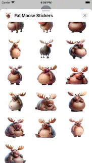 fat moose stickers iphone screenshot 3