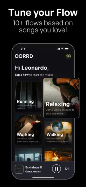 CORRD - Music Playlist by Mood screenshot 4