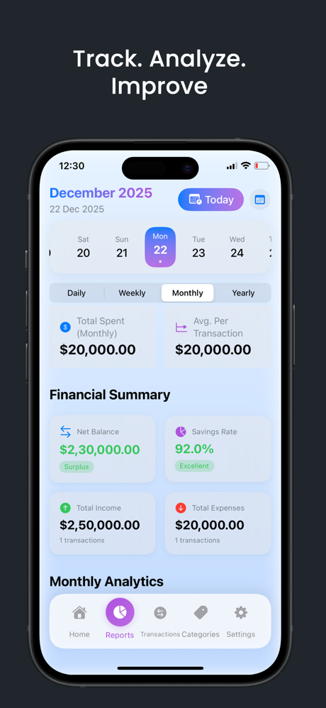Evenflow Tracker screenshot 2