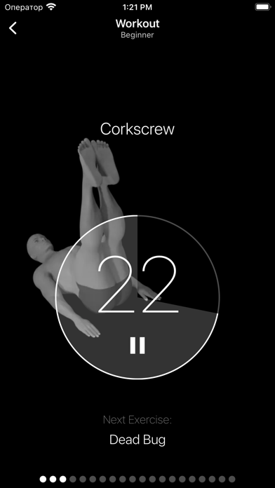 Pilates in 30 days Screenshot