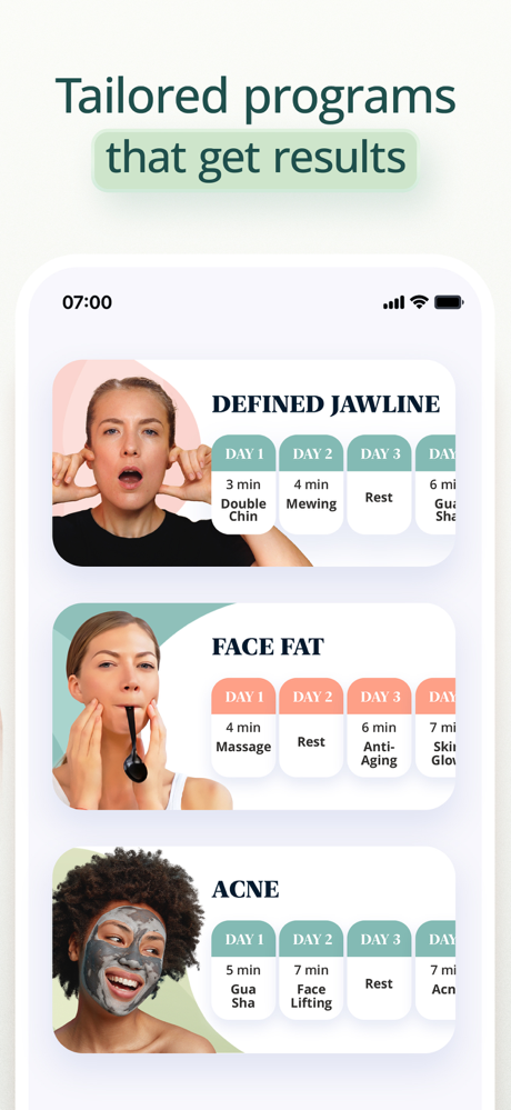 Luvly: Face Yoga Exercises screenshot 3