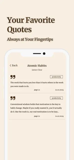 Book Quote Saver – Key Notes screenshot 3