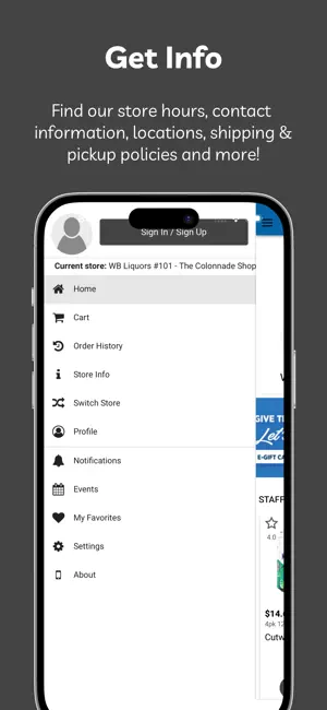 WB Liquors & Wine screenshot 2