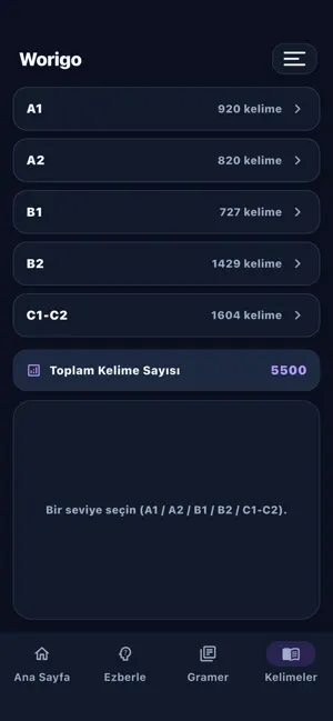 Worigo: İngilizce Kelime Öğren screenshot 4