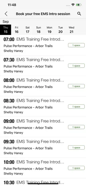 Pulse Performance. screenshot 4