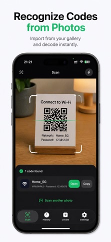 QR Barcode Scanner Reader Screenshot 3 of 6