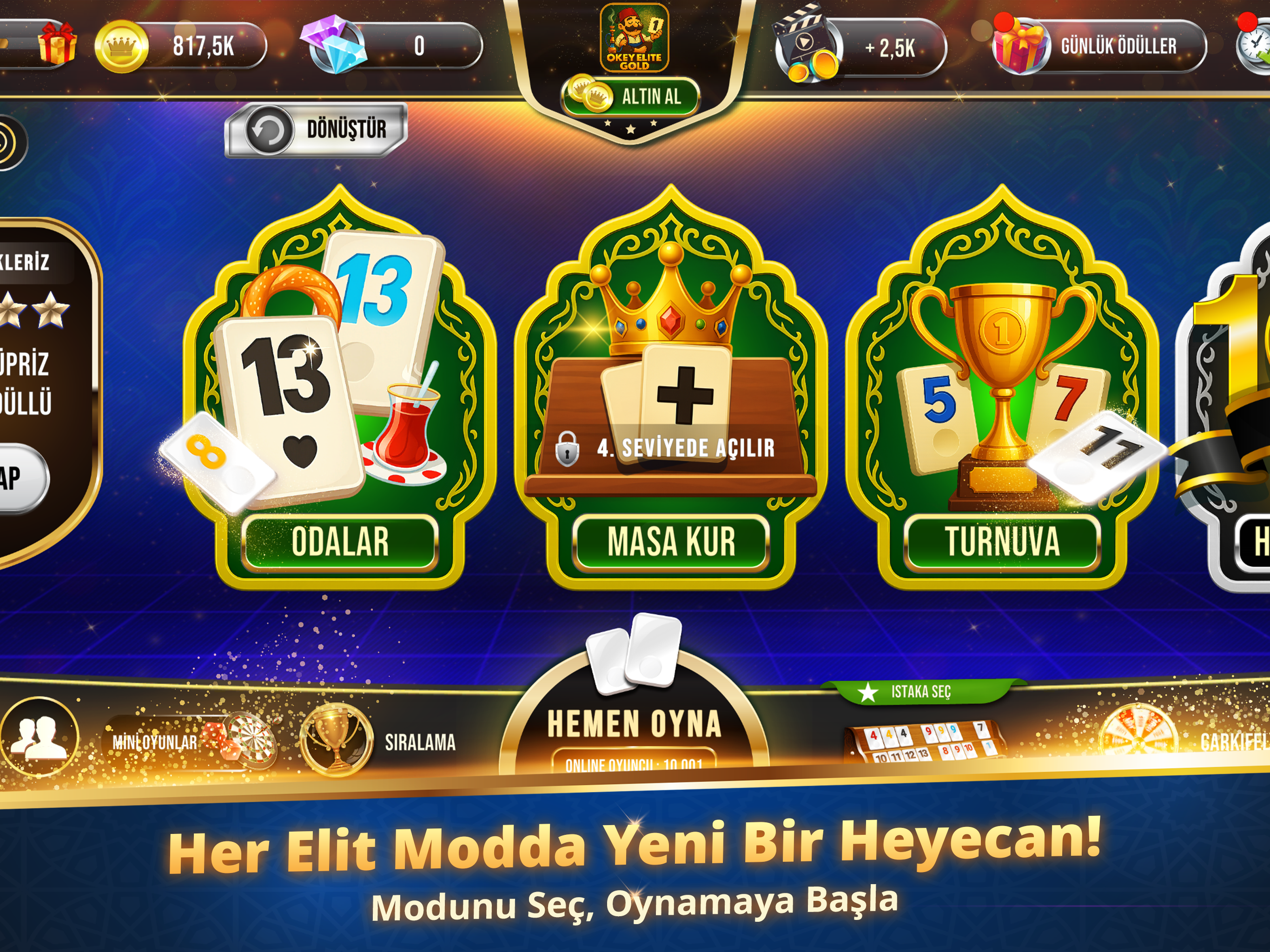 Okey Elite Gold