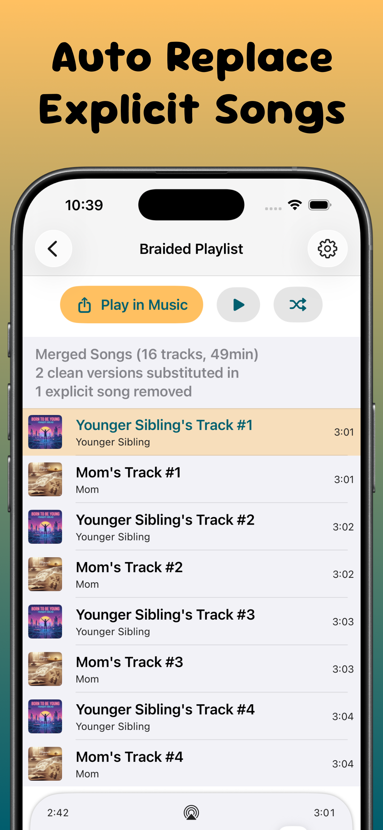 Braided Playlist: Shared Queue screenshot 5