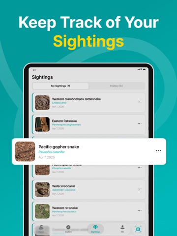 Snake Identifier: HerpID iPad screenshot