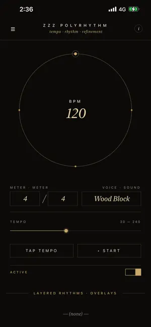 ZZZ Polyrhythm screenshot 1