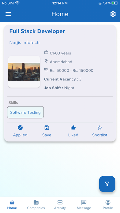 App screenshot