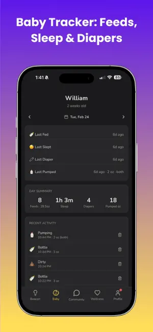 Beacon: Postpartum Support iPhone screenshot 6