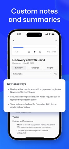 Bluedot AI Note Taker Screenshot 3 of 7