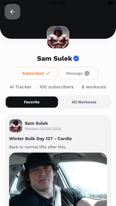 Gainify Screenshot