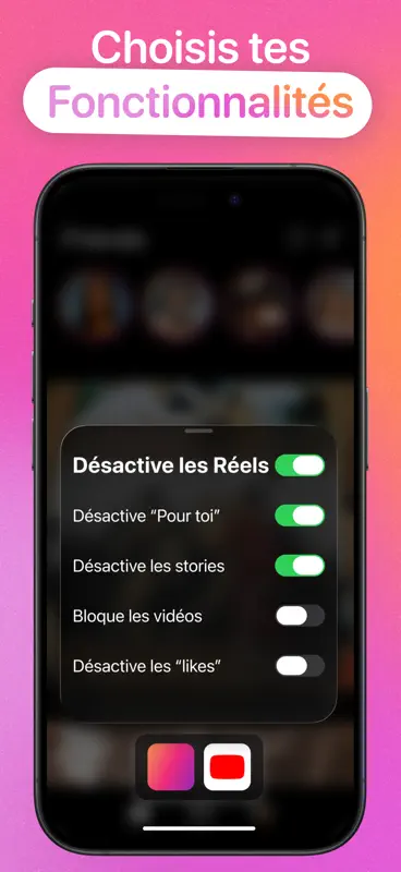 Icare: Réseau Social Addiction screenshot 2 of 3