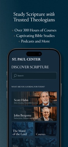St. Paul Center: Bible Study iPhone screenshot 2