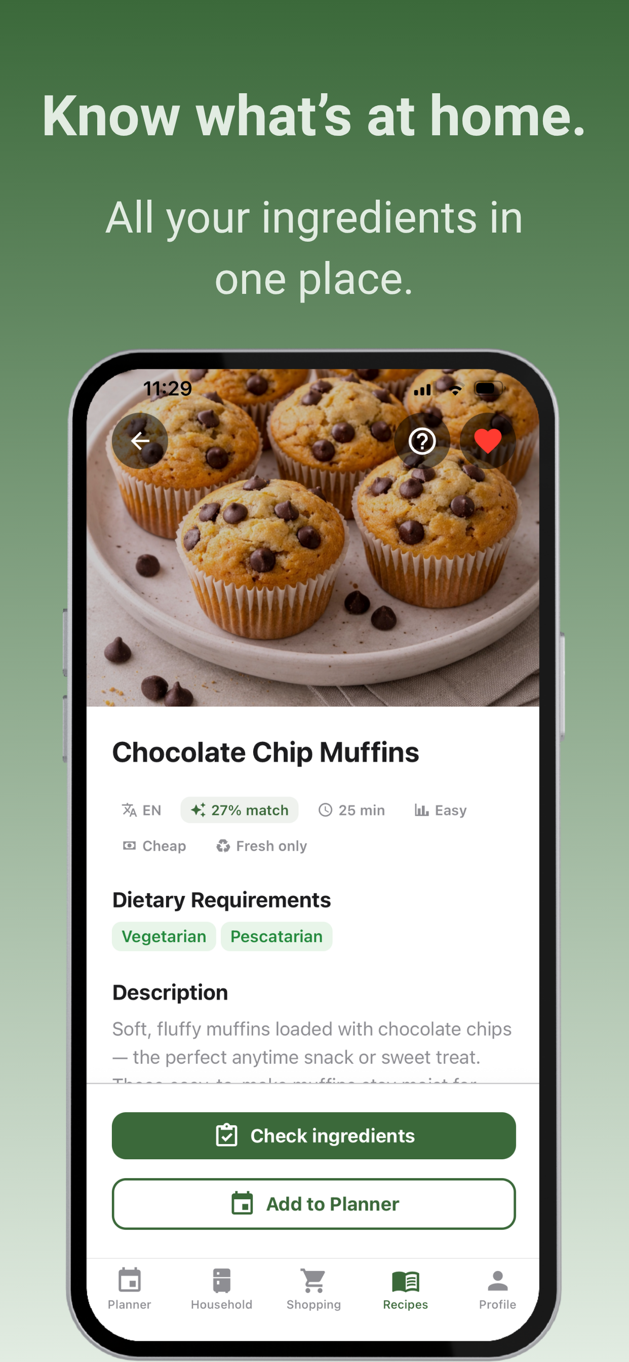 EcoFeast: Smart Meal Planner