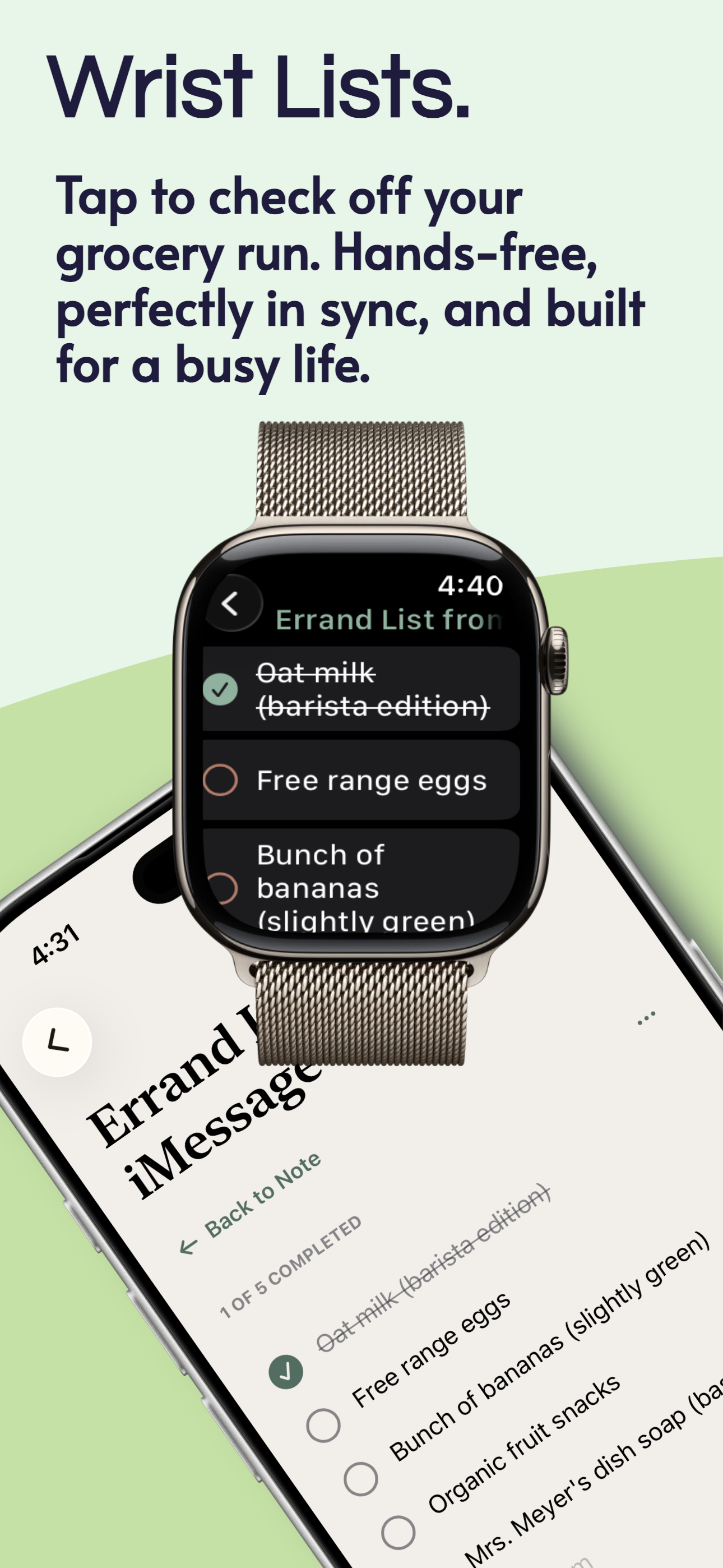 Active Notes: Visual Offload