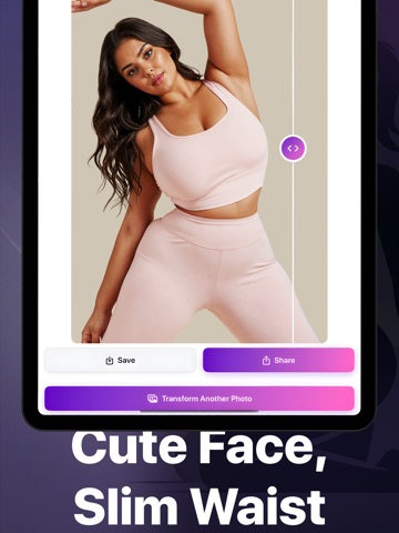 AI body editor - Slim & Skinny iPad screenshot