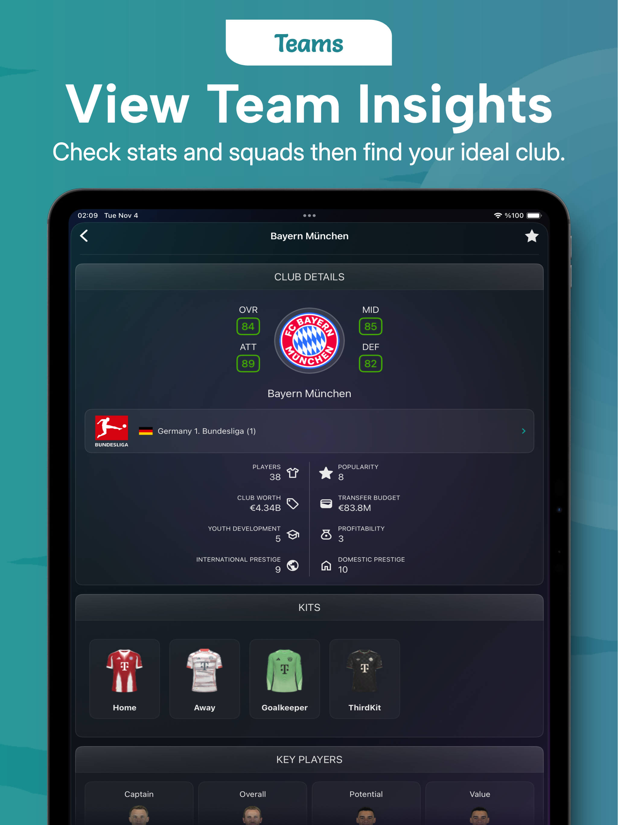 Potentials: FC26 Career Mode