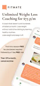 Fitmate Coach: Lose Weight screenshot #2 for iPhone