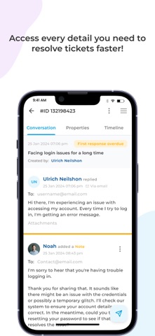 EasyDesk Support screenshot