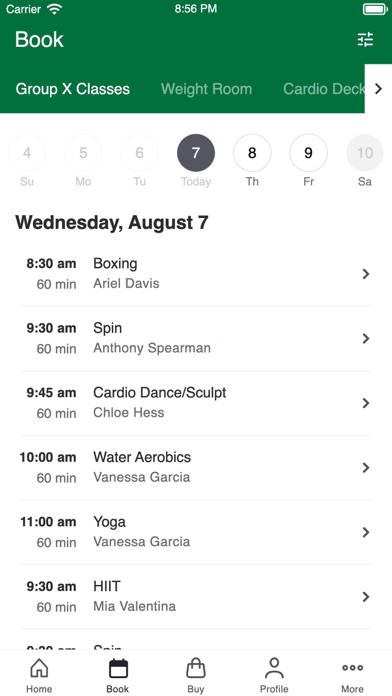 Toluca Lake Tennis and Fitness Screenshot