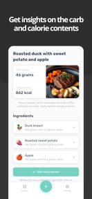 CarbScanner: AI Carb Counter screenshot