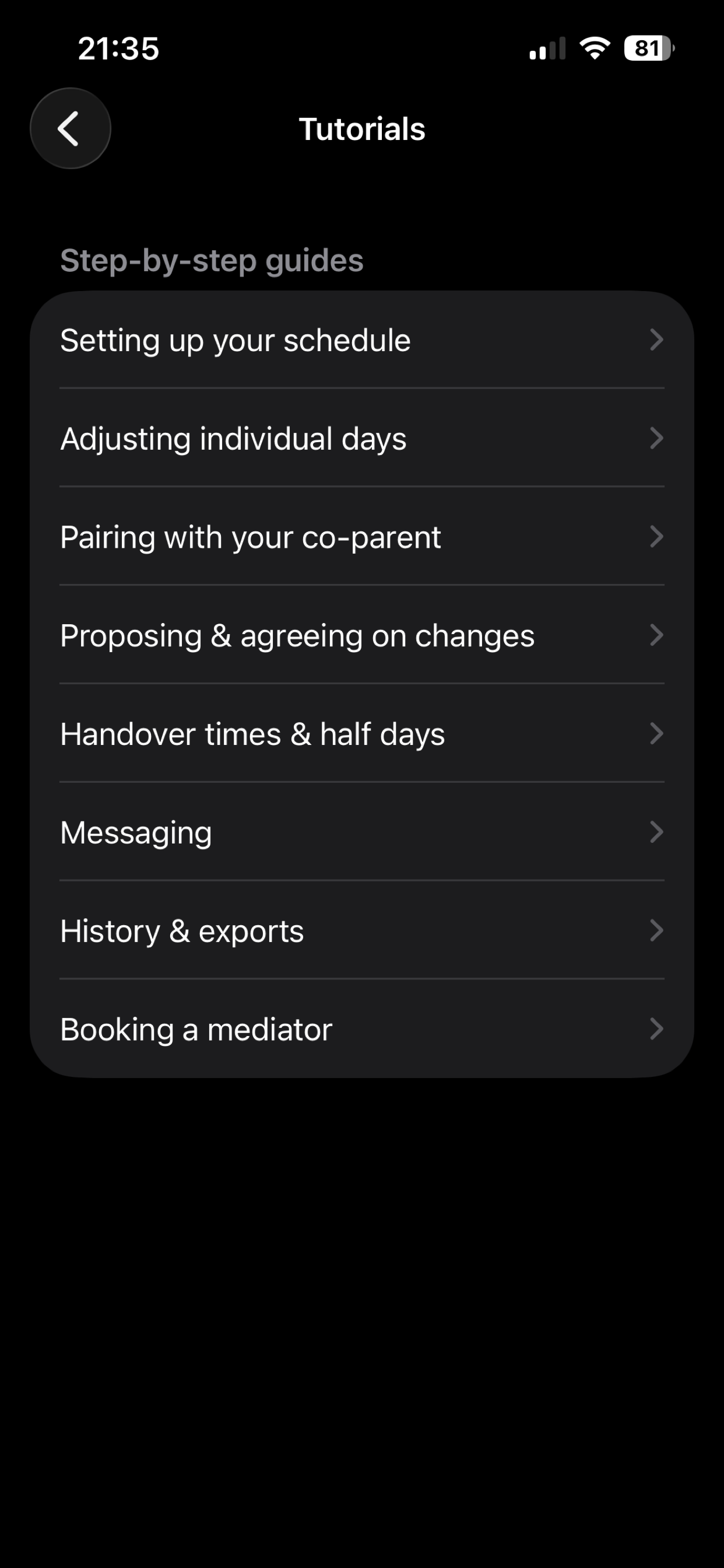Co-oper8: Simply co-parenting screenshot 6