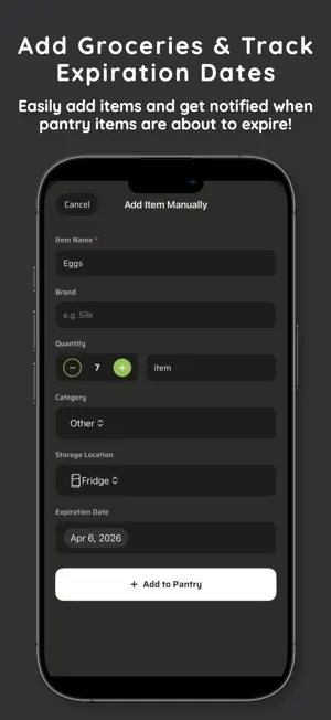 Gourdo - Pantry Expiry Tracker screenshot 1