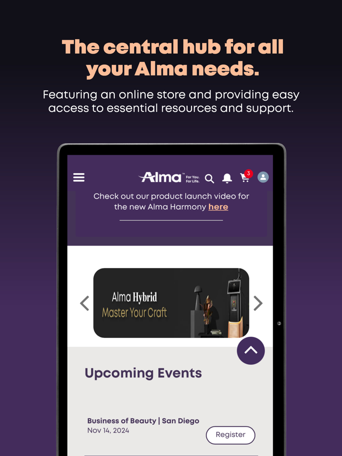 Alma Lasers App